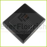 Talpkapcsoló 250V/3A, szögletes, fekete 0509118555