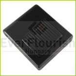 Talpkapcsoló 250V/3A, szögletes, fekete 0509118555