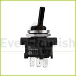 Beépíthető billenőkapcsoló  250V/6A fekete 0509124555