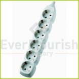 Asztali elosztó 6-os, 5m, 3x1.5, fehér 0512392555