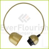 Lámpafüggeszték,70 cm E27 max.:60W, arany 0513053555