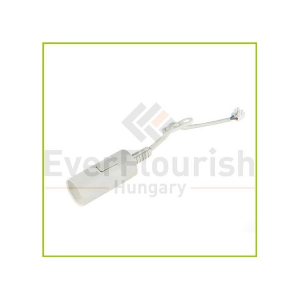Foglalat sorkapoccsal, E14, fehér 0513056555