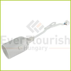 Foglalat sorkapoccsal, E27, fehér 0513057555
