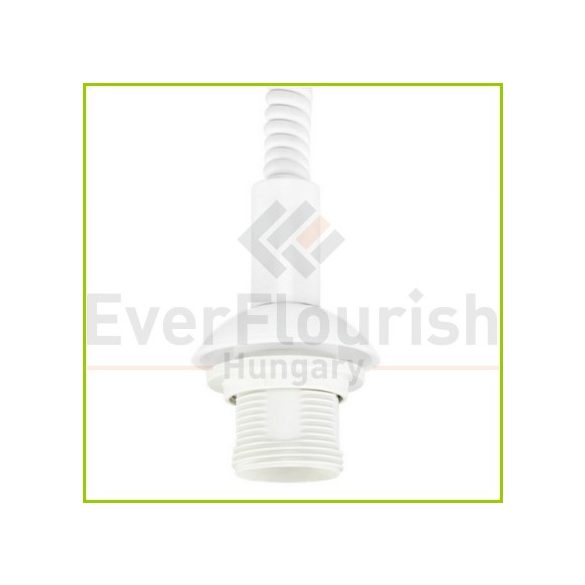 Lámpafüggeszték, spirálos 50-130cm E27, max. 60W fehér 0513060555