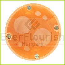   Gipszkarton szerelvénydoboz, narancs, membránnal 47mm mély 0518343777