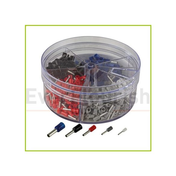 Érvéghüvely készlet 0.5 - 2.5  400db 0518520555