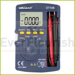Digital measuring device with automatic range setting