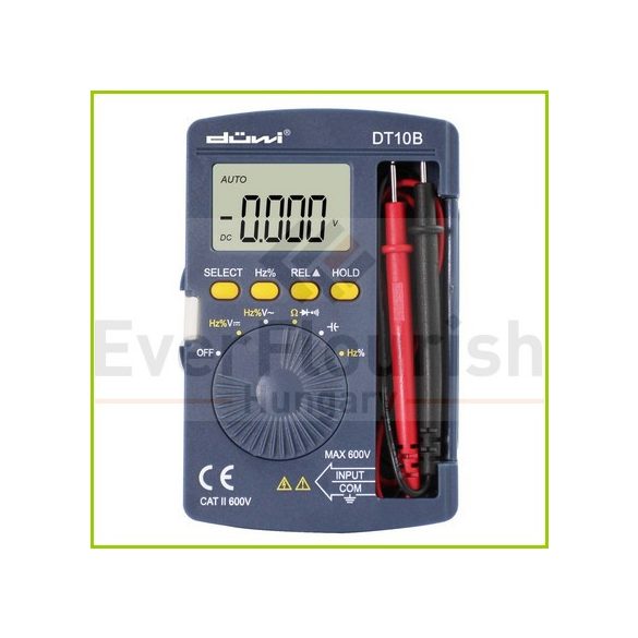Digital measuring device with automatic range setting
