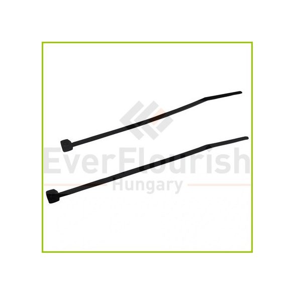 Kábelkötegelő, 200x3.6 mm, fekete, 100 db (dw) 08282