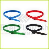 Kábelkötegelő, 300x4.8mm, színes, 100db 08303