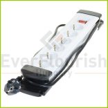 Asztali elosztó "Kultúr"  6-os, 3x1.0, 2m, fehér 12434