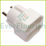 Földeletlen 2-es elosztó, 2, 5A, fehér 12710