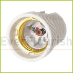 DW- Foglalat E27, porcelán 100W 13106
