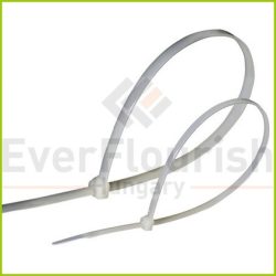 Kábelkötegelő, 200x4.6mm, fehér, 25db (08291)