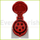 CEE fali aljzat 5 pólusú 400V 32A 2202H