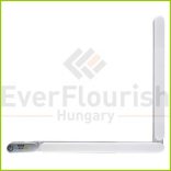 LED pult megvilágító FLEXLIGHT 2x3.4W ezüst alapkészlet 2409011010