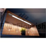 LED pult megvilágító FLEXLIGHT 2x3.4W ezüst alapkészlet 2409011010