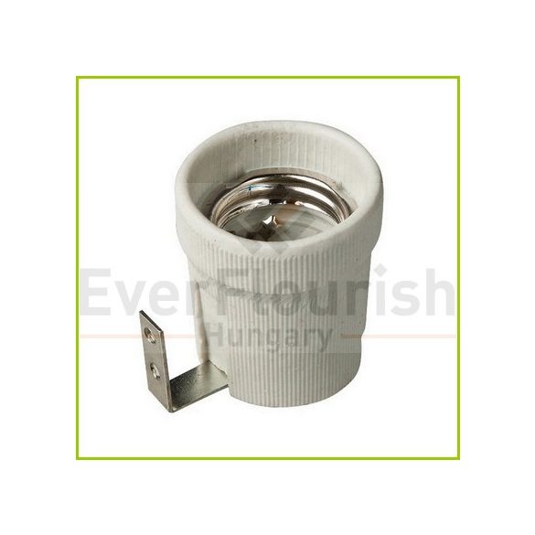 DW- Foglalat E27,porcelán fémtartóval 24407