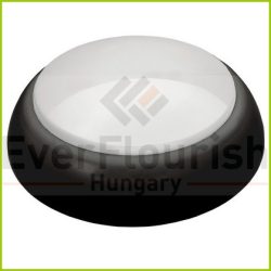 LED mennyezeti lámpatest KAJKO 12W IP44 fekete 25159