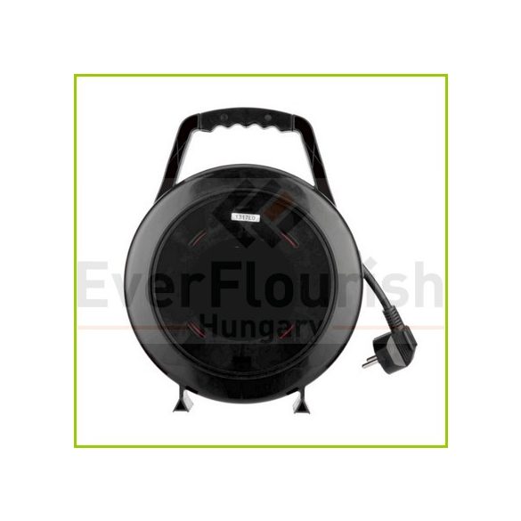 Kábelbox műanyag 10m 4 dugalj, 3x1.0, IP20 25184