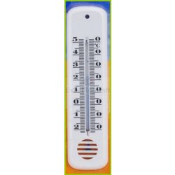 Hőmérő beltéri 35x145 mm fehér 3000136