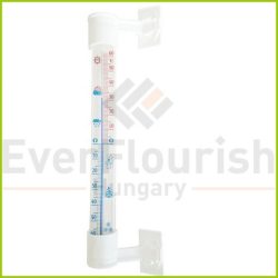 Hőmérő kültéri 26x240 mm fehér 3000358