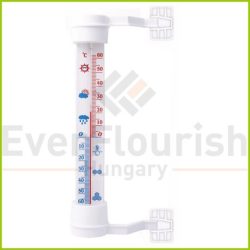 Hőmérő kültéri 40x270 mm fehér 3000433