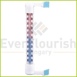 Hőmérő kültéri 18x195 mm fehér 3000495