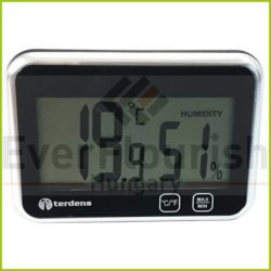 Hőmérő / higrométer beltéri, fekete 3003632