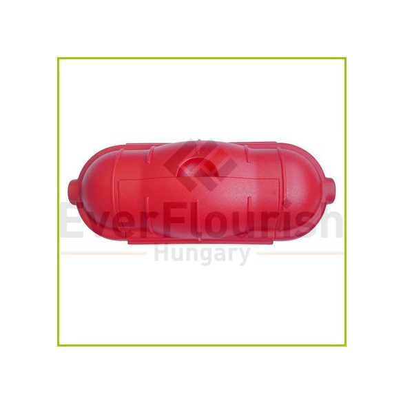 Biztonsági doboz, IP44 piros (0391H)