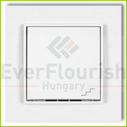 MINI váltókapcsoló kerettel fehér 4102H