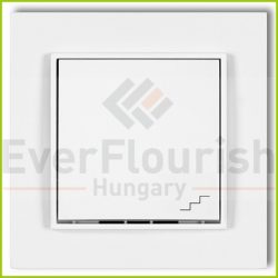 MINI váltókapcsoló kerettel matt fehér 4162H