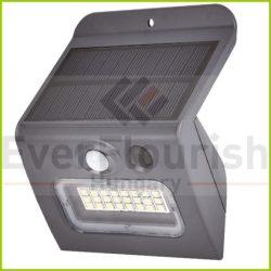 Napelemes LED lámpa Papilon antracit 3W  350lm IP65 46804