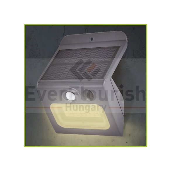 Napelemes LED lámpa Papilon antracit 3W  350lm IP65 46804