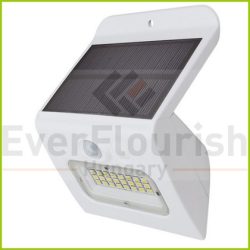 Napelemes LED lámpa Papilon fehér 3W  350lm IP65 46805