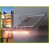 Napelemes LED lámpa mozgásérzékelővel 8W 950lm 4000K 46818