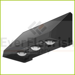   Napelemes LED falilámpa mozgásérzékelővel 3 x 0.5W 46830