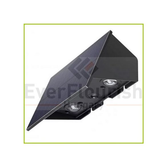 Napelemes LED falilámpa mozgásérzékelővel 4 x1W 35 / 43lm 46831
