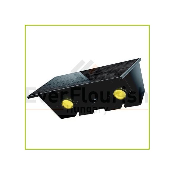 Napelemes LED falilámpa mozgásérzékelővel 4 x1W 35 / 43lm 46831
