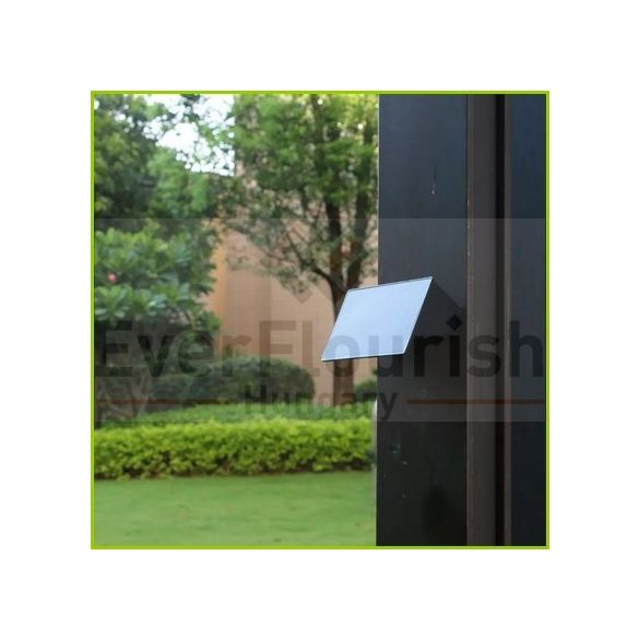 Napelemes LED falilámpa mozgásérzékelővel 4 x1W 35 / 43lm 46831