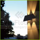 Napelemes LED falilámpa mozgásérzékelővel 4 x1W 35 / 43lm 46831