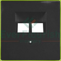 MODUL telefon (ISDN) fedlap, fekete 4730H