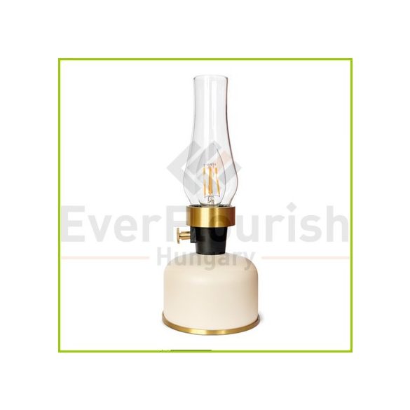 LED asztali lámpa "Olia" 2.5W, 20-200lm, IP44 elefántcsont (49029) 49029