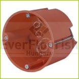 Szerelvénydoboz, gipszkartonhoz 60mm mély 5200H