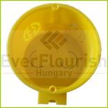 Szerelvénydoboz, sorolható sárga, 41mm mély 5214H