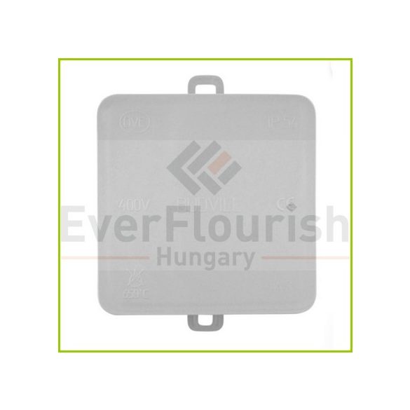 Kötődoboz, falonkívüli,  85x85x40mm, szürke IP54 5221H