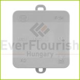 Kötődoboz, falonkívüli,  75x75x40mm, szürke IP54 5232H