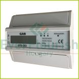 3 pólusú digitális almérő DIN sínre, szürke 5257H