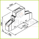 1 pólusú digitális almérő DIN sínre  MID 5260H