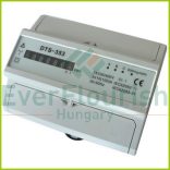 3 pólusú elektromechanikus almérő DIN sínre 3, szürke 5261H